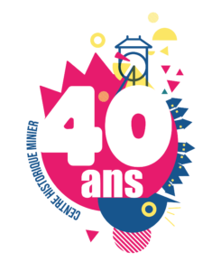 logo 40 ans centre minier lewarde