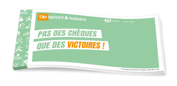 Chèque Up Sport Billetterie Apace Loisirs