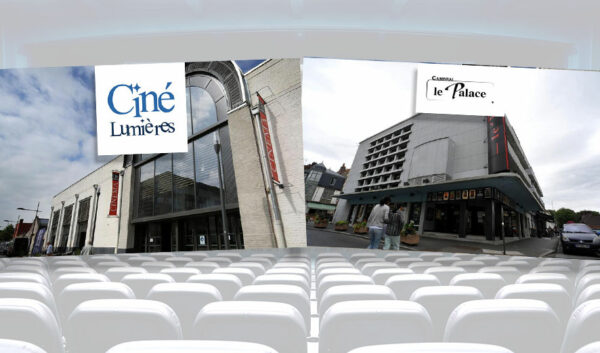 Cinémas Lumières Armentières et Palace de Cambrai partenaire billetterie apace loisirs