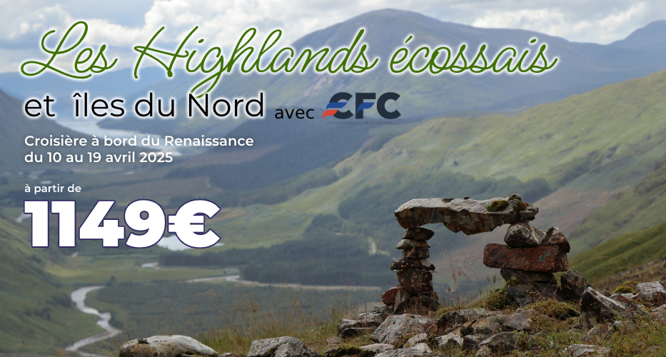 croisière dans les Highlands écossais avec apace loisirs et CFC