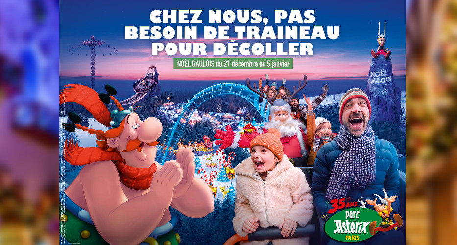 Parc Astérix noel billetterie apace loisirs