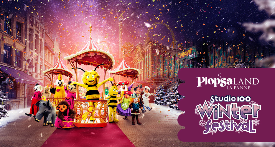 Plopsaland La Panne se met aux couleurs de Noël !